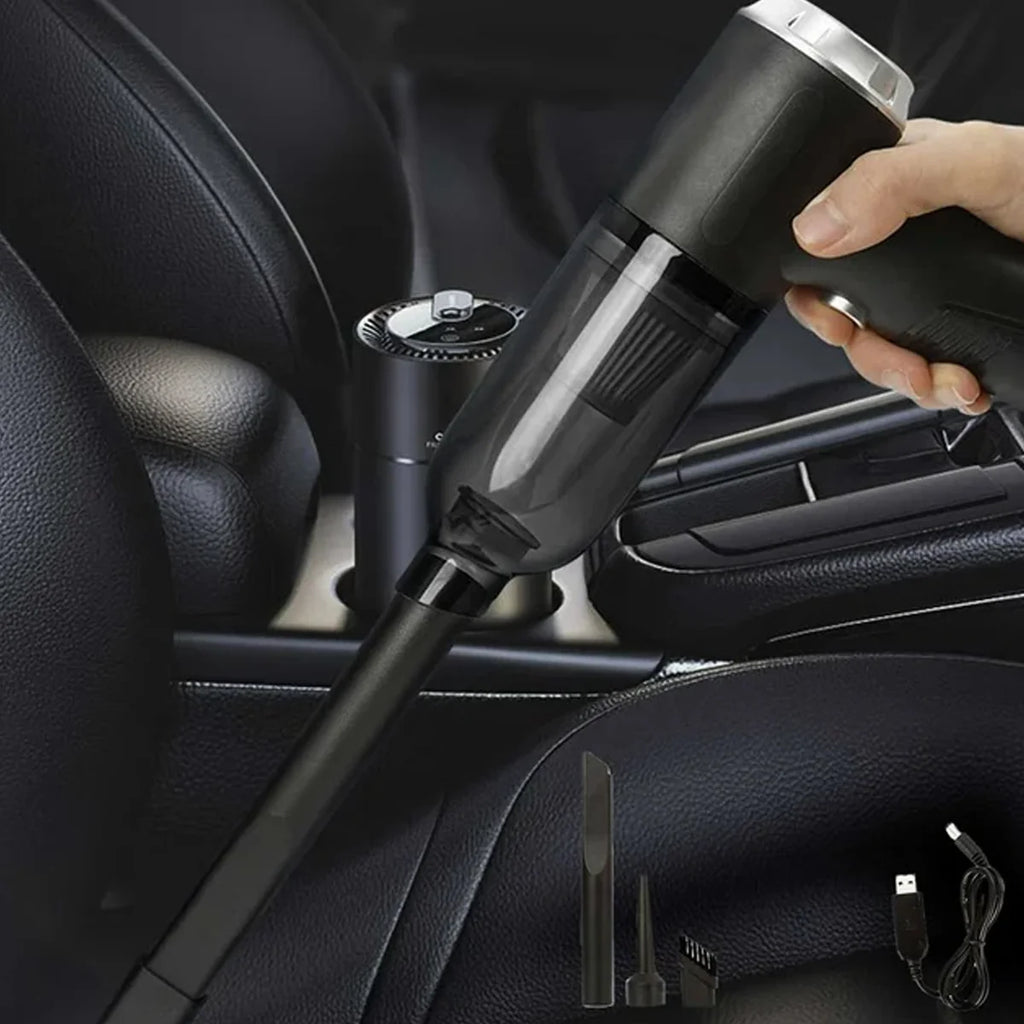 Mini Wireless Vacuum Cleaner with Blower – Portable Rechargeable Handheld