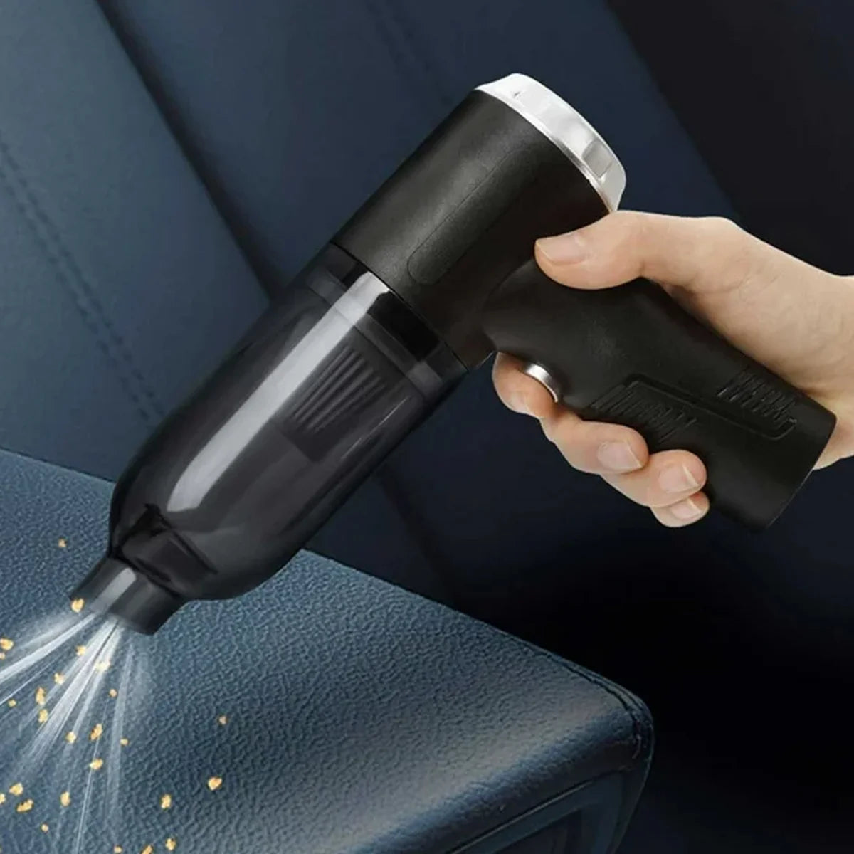 Mini Wireless Vacuum Cleaner with Blower – Portable Rechargeable Handheld