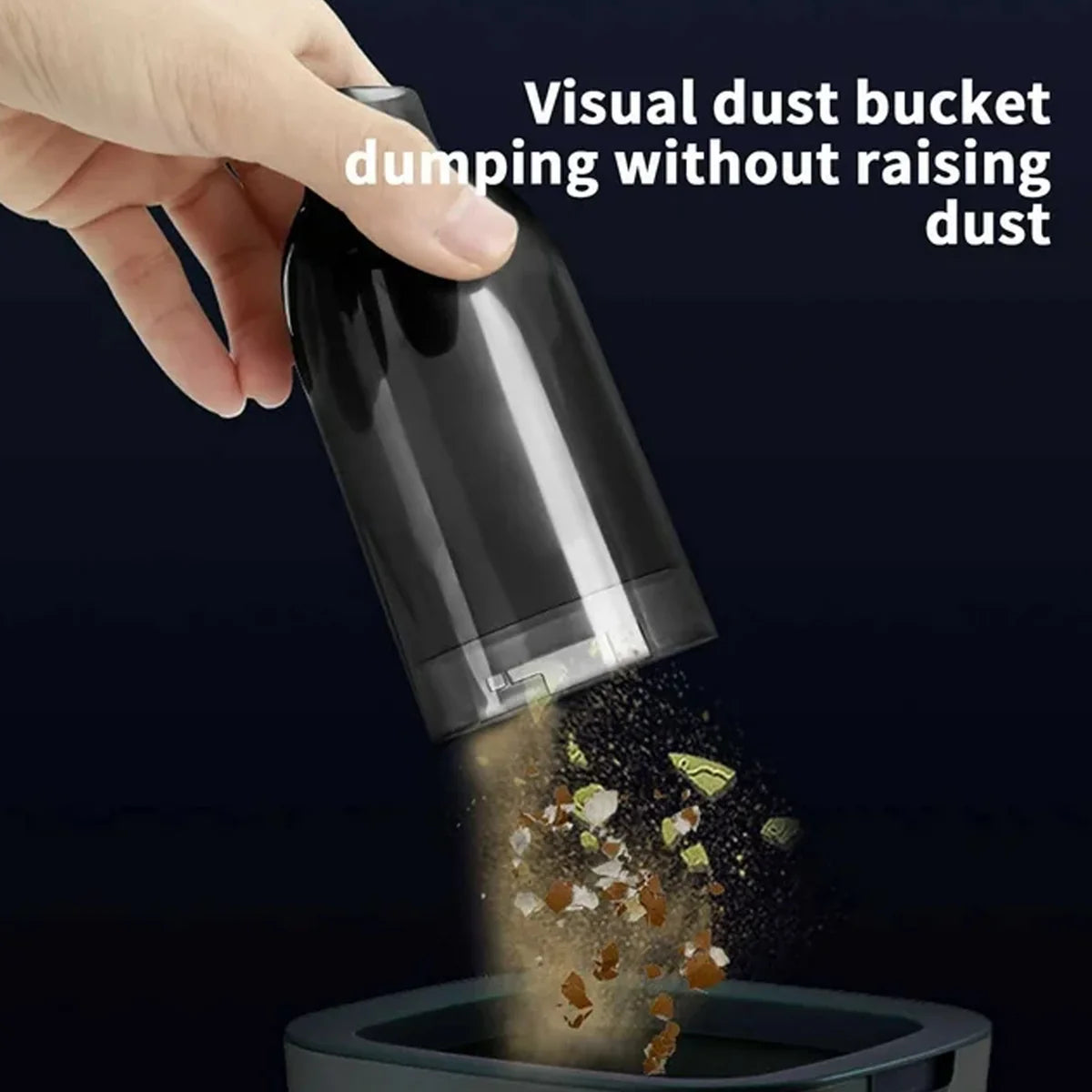 Mini Wireless Vacuum Cleaner with Blower – Portable Rechargeable Handheld