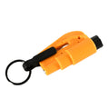 2-in-1 Emergency Safety Cutter Keychain – Glass Breaker & Seat Belt Cutter