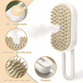 Electric Steam Pet Grooming Brush – Hair Removal Massage Comb for Cats & Dogs