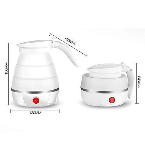 Foldable Silicone Electric Travel Kettle – Collapsible Camping & Travel Water Boiler